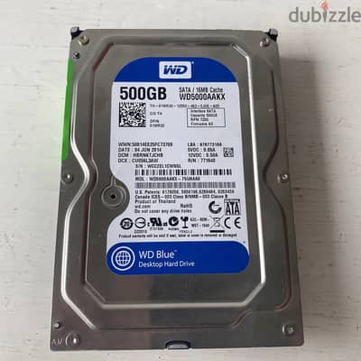 HDD 3.5" WD 500GB