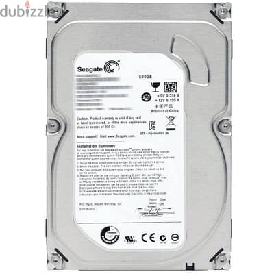 HDD 3.5" Seagate 500GB