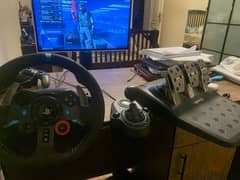 Logitech G29 Driving Racing Wheel For PlayStation and xbox no box