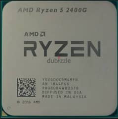 cpu ryzen5 2400 with Radeon Vega graphics 11 0