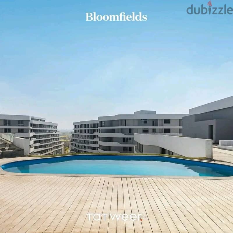 شقة للبيع 178م (3 غرف) في مشروع بلوم فليدز تطوير مصر Bloomflides 4