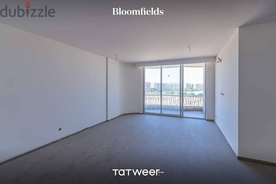 شقة للبيع 178م (3 غرف) في مشروع بلوم فليدز تطوير مصر Bloomflides 10