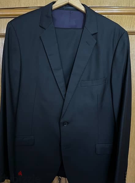 SARAR Suit black size 54 made in Turkey بدلة ماركة سارار مقاس ٥٤ تركي 6