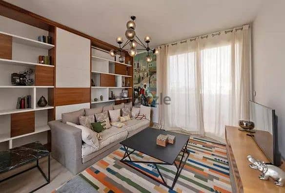 Super luxurious 3-room apartment for sale, immediate receipt in installments, in Al Burouj Compound 1