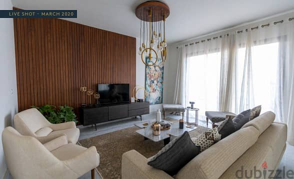 Super luxurious 3-room apartment for sale, immediate receipt in installments, in Al Burouj Compound 2