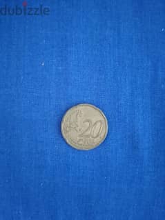 Euro cent 20 0