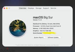 MacBook pro 13.3 inch retina display 0