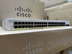 Cisco / Cbs220-48P-4G-EU 10/100/1000 - 48Port PoE+ 382w