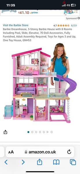 Original Barbie Dream house 1