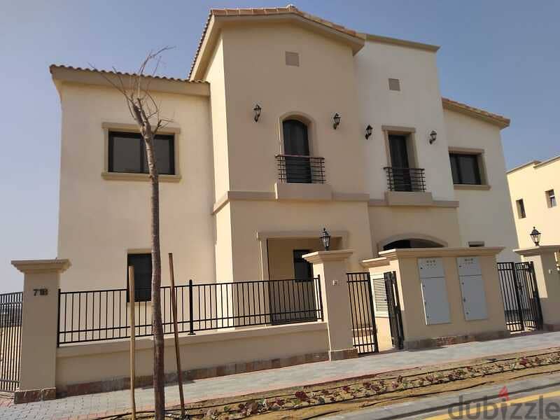 Twin House 320 m Fully Finished by owner for sale Ready to move at Uptown Cairo 2