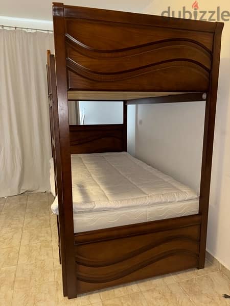 bunkbed made of natural woods 1