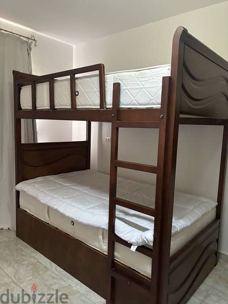 bunkbed made of natural woods 3