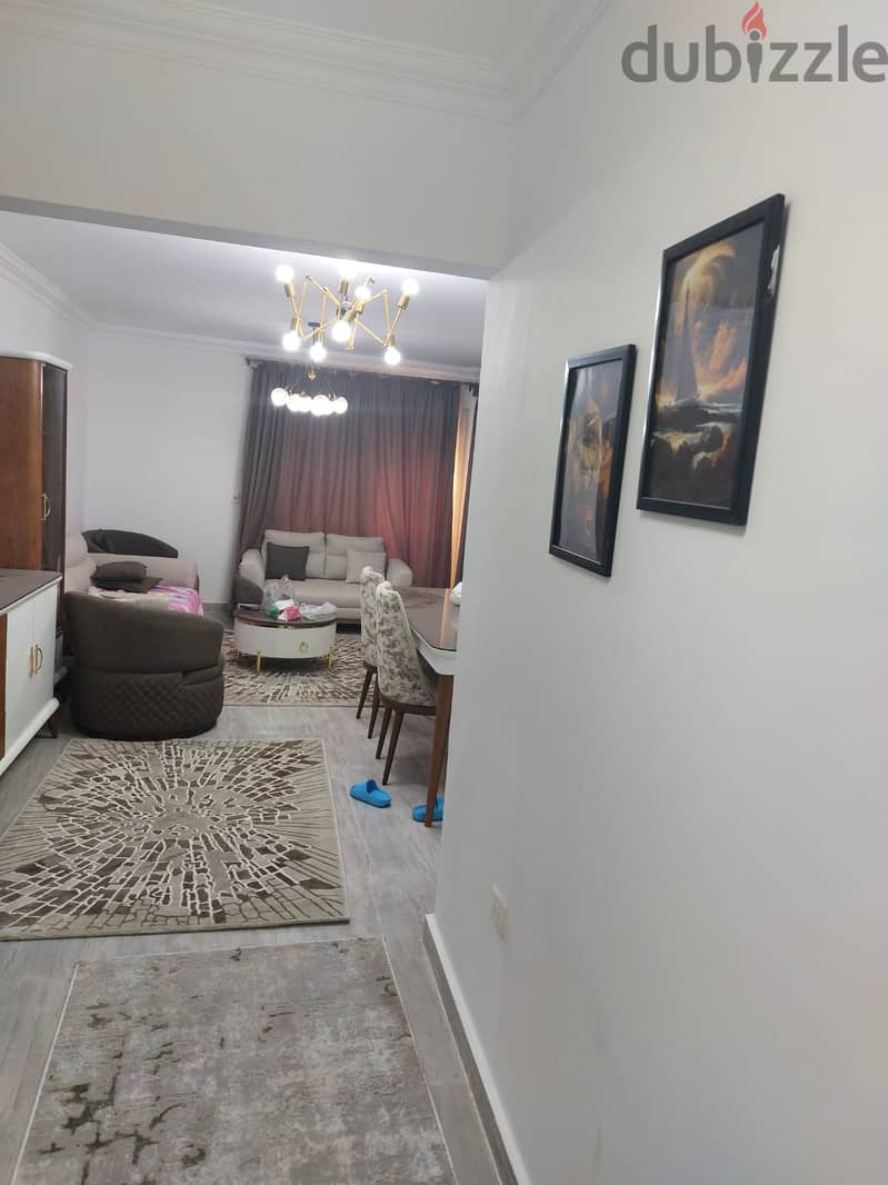 Fully furnished Apartment  with AC's & appliances for rent in very prime location New Cairo,El Andalus, compound Ganet masr 15