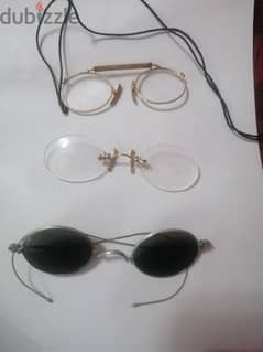 ٣ نظارات قديمه