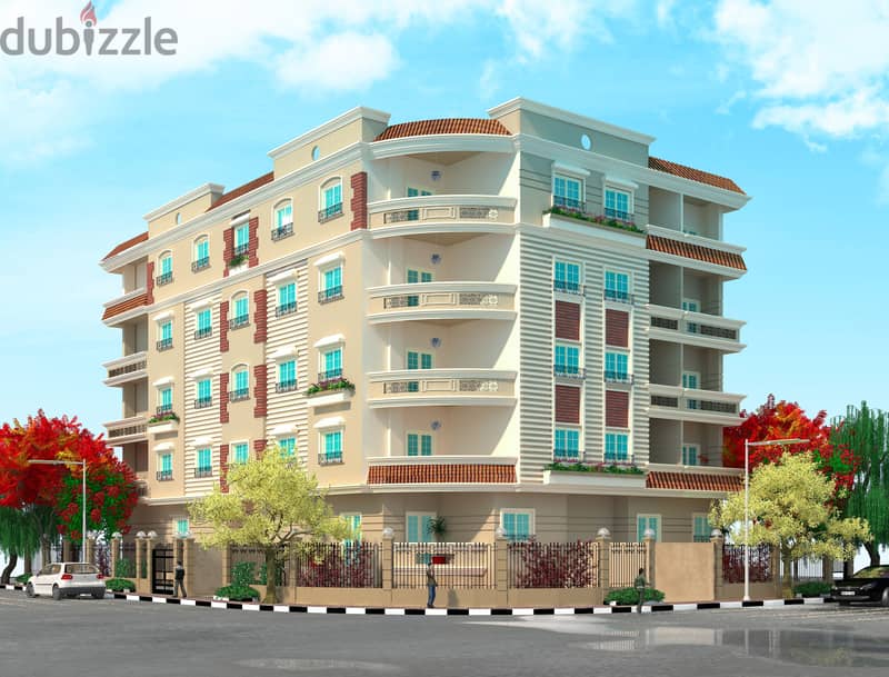 Apartments for sale in New Heliopolis, 188 square meters, directly from the owner in installments 4
