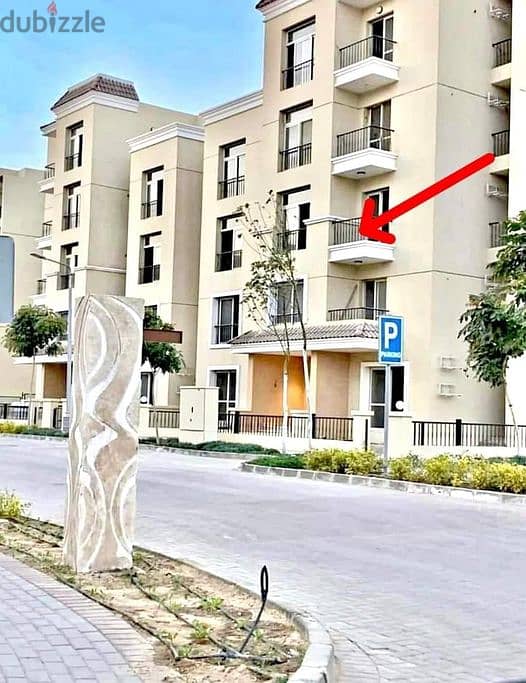 3-bedroom apartment for sale with a 42% discount and installments over 8 years in Sarai Compound in front of Madinaty 1