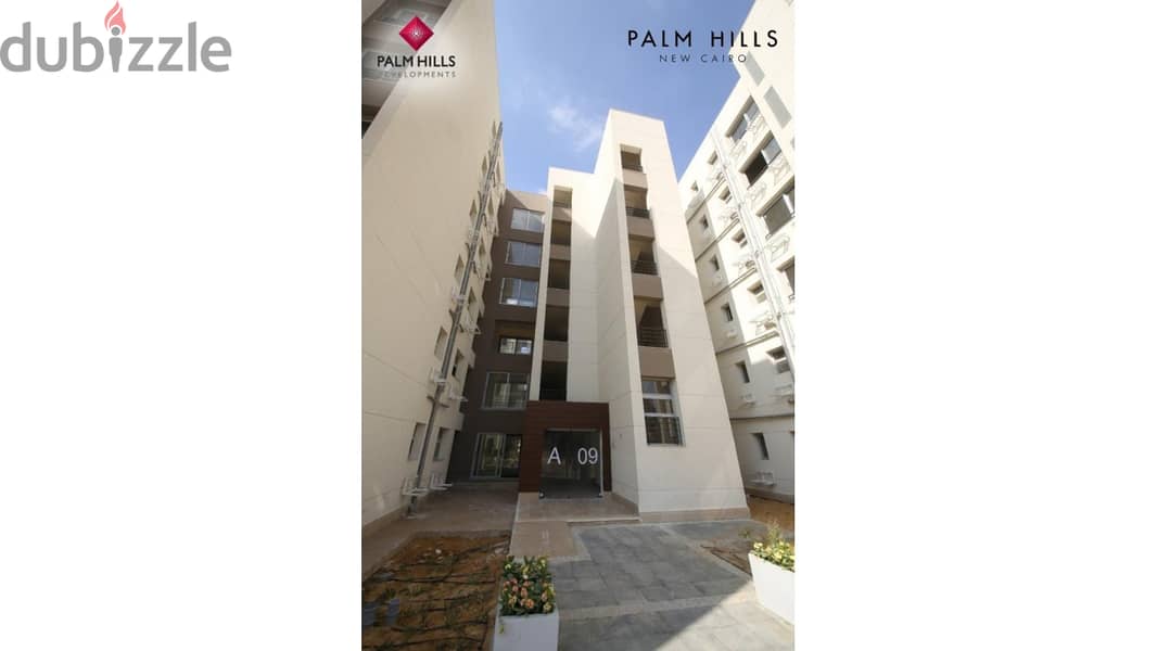 Apartment for sale in palm hills new cairo delivery soon بالم هيلز لبقاهرة الجديدة 1