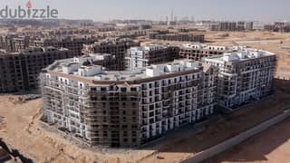 An apartment of 183 meters built and ready for inspection in a fully built compound, the second number of the Embassy District, with a 25% discount, a