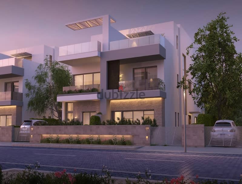 Roof duplex Ivoire The highest level in Zayed 5%DP 6