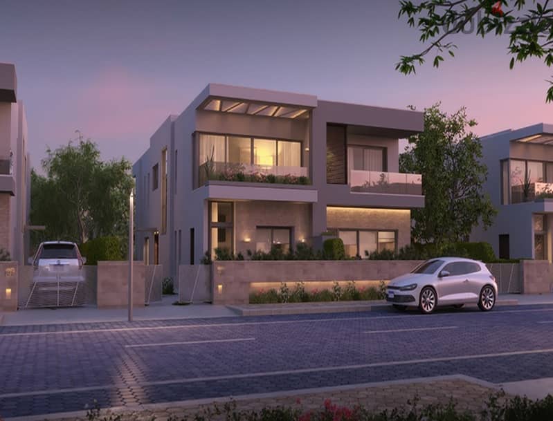 Roof duplex Ivoire The highest level in Zayed 5%DP 7