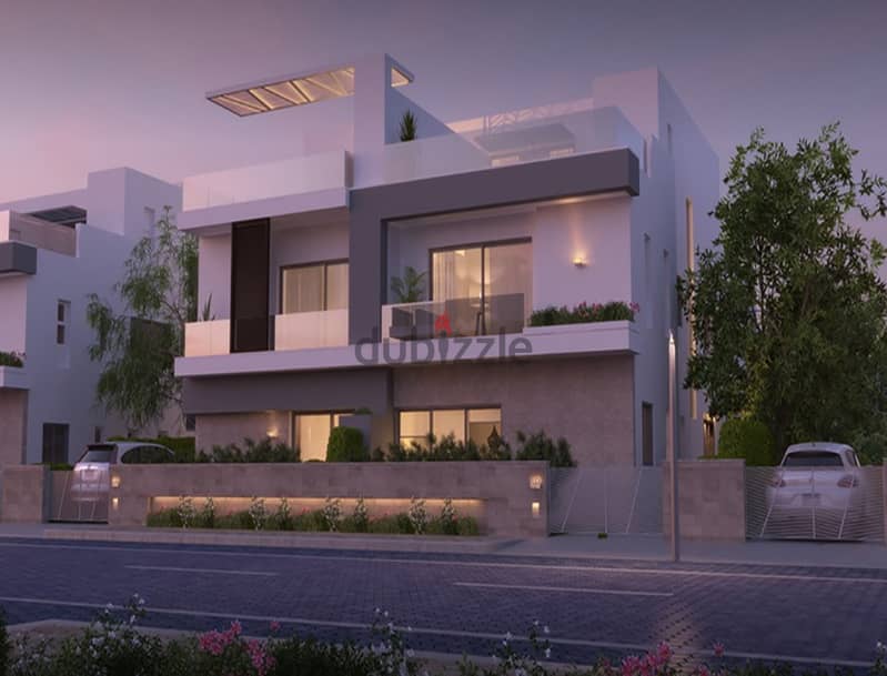 Roof duplex Ivoire The highest level in Zayed 5%DP 12