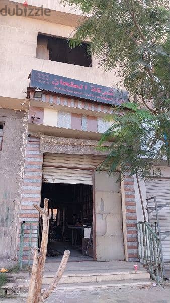 محل بابين علي شارعين  بعد سنترال العوايد قبل مدخل الفلكي مرخص 5
