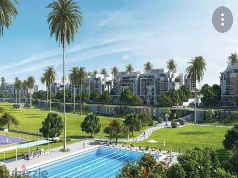 Smart Apartment with garden Luxury Finished for sale with installments at Mountain View ICity 1