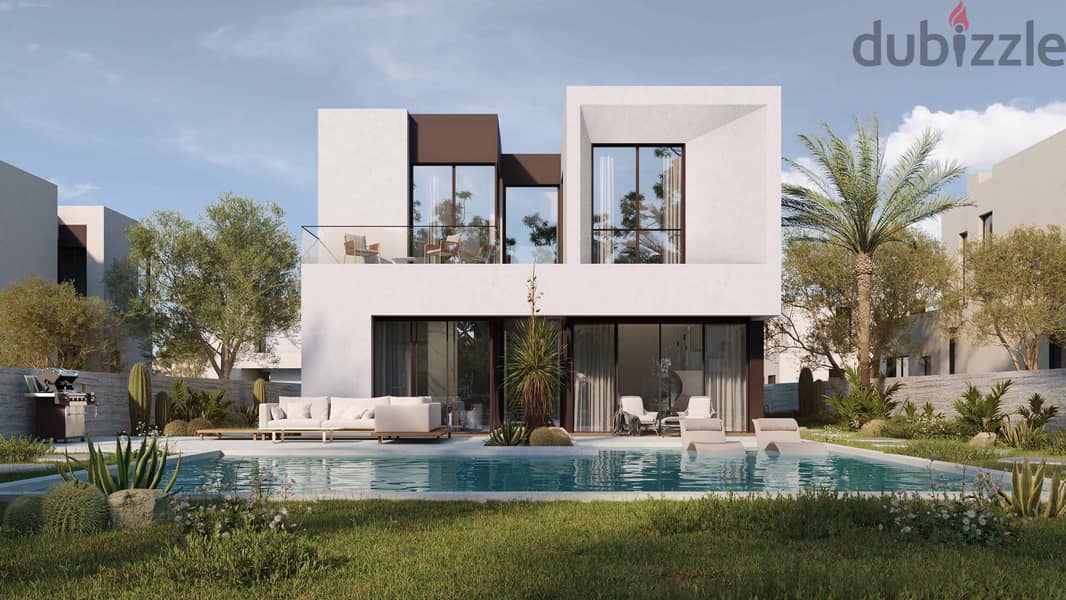 Seize the opportunity and book a 211 sqm townhouse with a garden and a 30% discount, fully finished in the heart of New Zayed on Dabaa Road overlookin 5