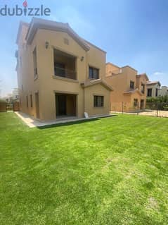 Villa For Rent Prime Location in Mivida New Cairo / Fully Finished with ACs - Kitchen - Garden  فيلا للايجار فى ميفيدا فيو مفتوح - جاهزة للسكن