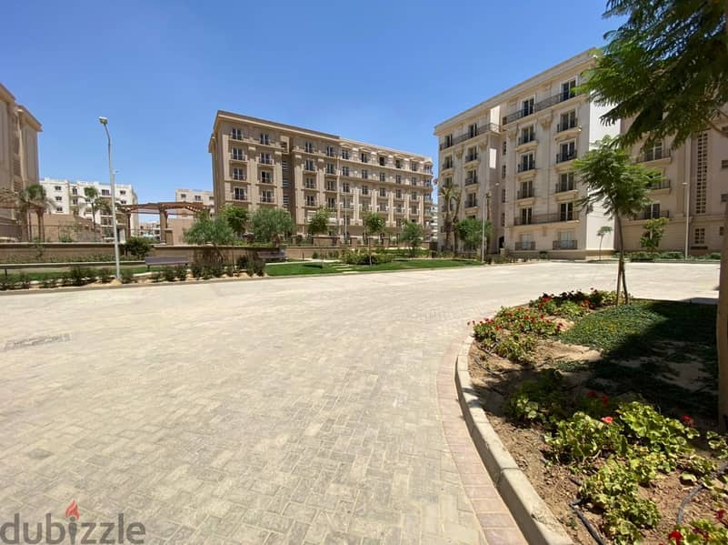 شقة للبيع في هايد بارك التجمع الخامس 5٪ مقدم فقط واقساط في موقع متميز جدا فيو مفتوح  Hyde Park New Cairo 5