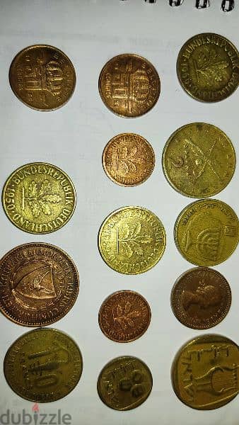 مجموعة كبيره من العملات القديمه 16