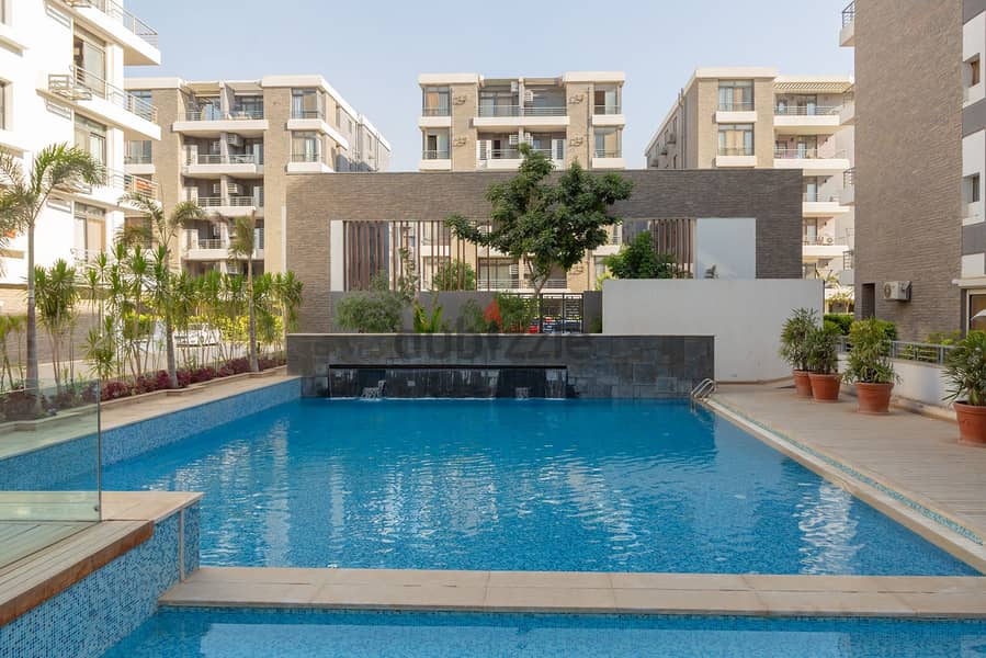 Apartment 115 m for sale in Taj City Compound, First Settlement, next to Madinaty, in front of Cairo International Airport, 70% discount installments 8