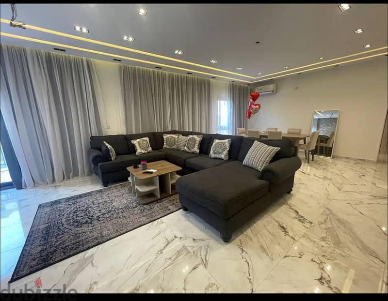 Fully-furnished apartment 210 m. for rent ultra super lux in prime location -Compound sodic Eastown , New Cairo 18