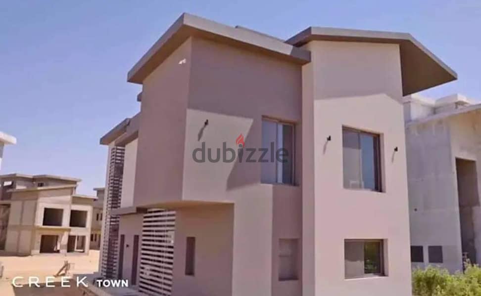 Town villa for sale in the settlement, next to Al-Rehab 3
