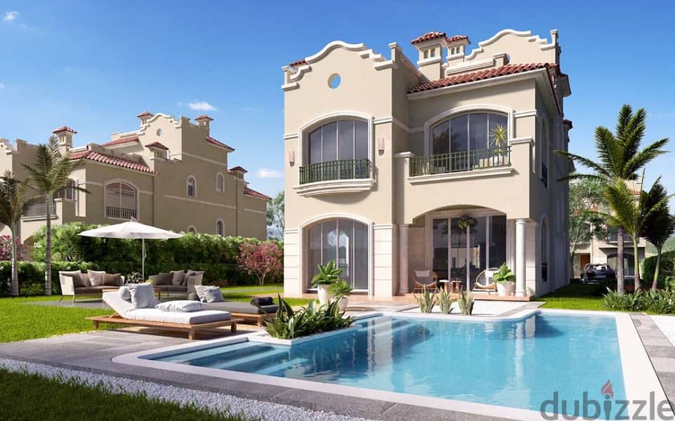 Villa ready to move in prime location in El Patio Casa El Shorouk فيلا استلام فوري للبيع فى اميز لوكيشن فى الباتيو كازا الشروق 3