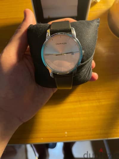 Calvin Klein Watch Black Strap Stainless Steel