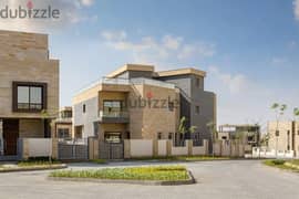 Stand alone villa for sale in Taj City Compound New Cairo First Settlement Suez Road in front of Cairo International Airport 70% discount installments 0