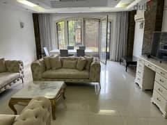 Furnished apartment for rent in Green 3, Sheikh Zayed