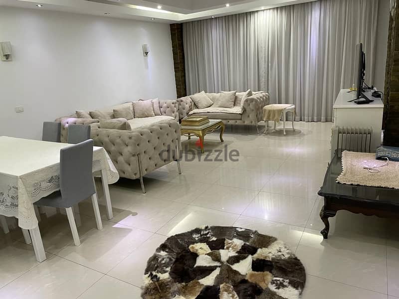 Furnished apartment for rent in Green 3, Sheikh Zayed 2
