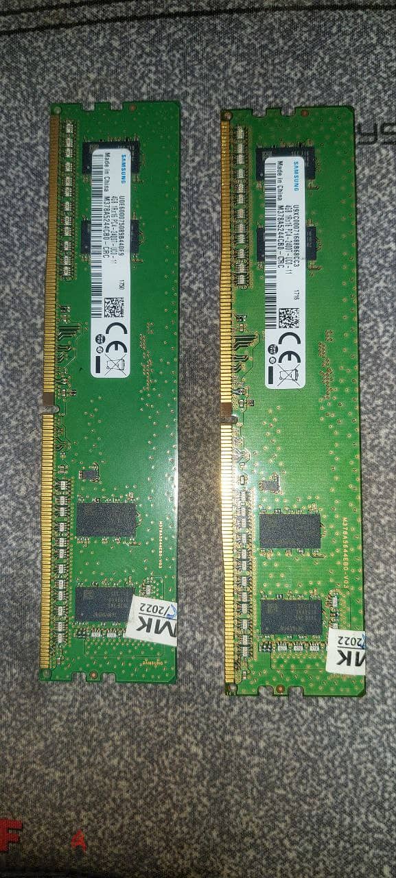 Ram ddr4 samsung 4gb +4gb 0