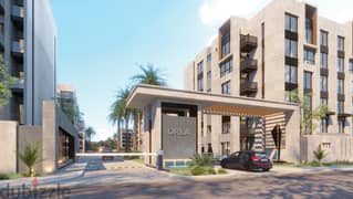 Own a 125-square-meter apartment in Orla Compound, located directly on the Suez Road with North 90