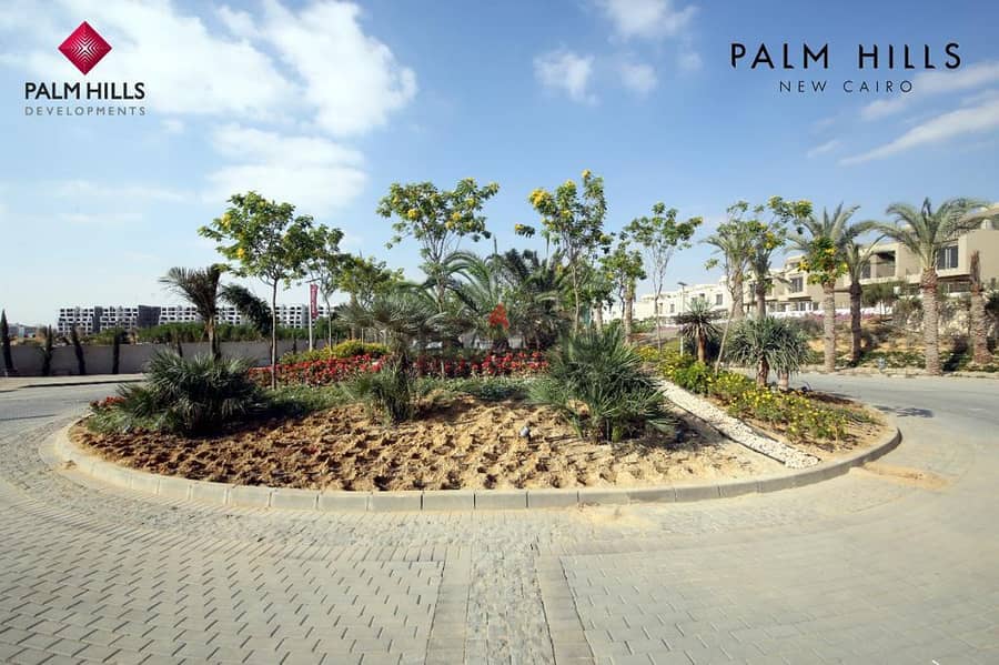 Apartment with Garden  للبيع باقل مقدم حاليا في بالم هيلز Palm hills 7