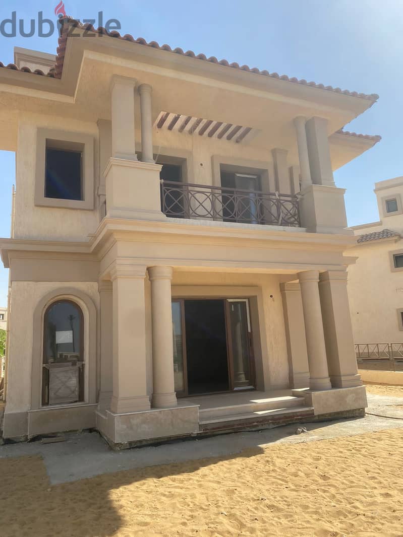 Standalone villa for sale installments 290m in madinaty type D3 ready to move 2