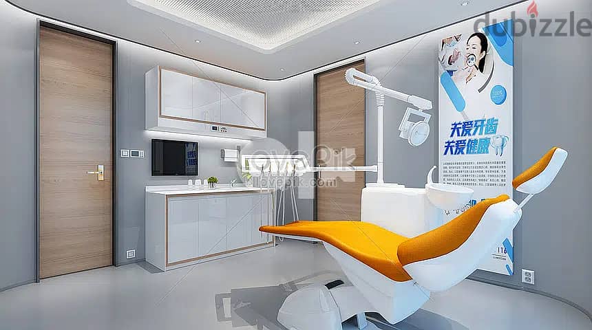 A 31-meter medical clinic in an integrated medical building, finished with air conditioners - at a 15% discount - in the most prominent residential ar 9