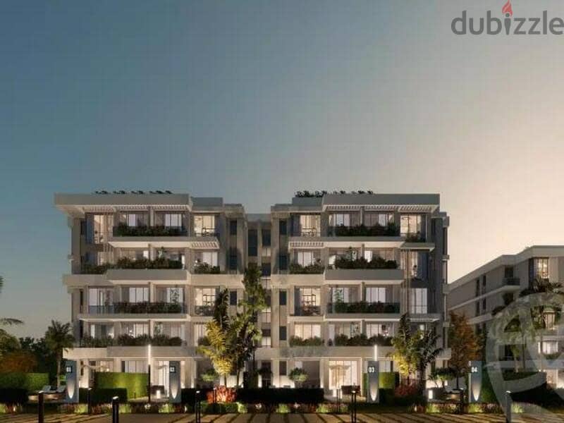 apartment 200 m installment over 8 years , at blue tree new cairo 2