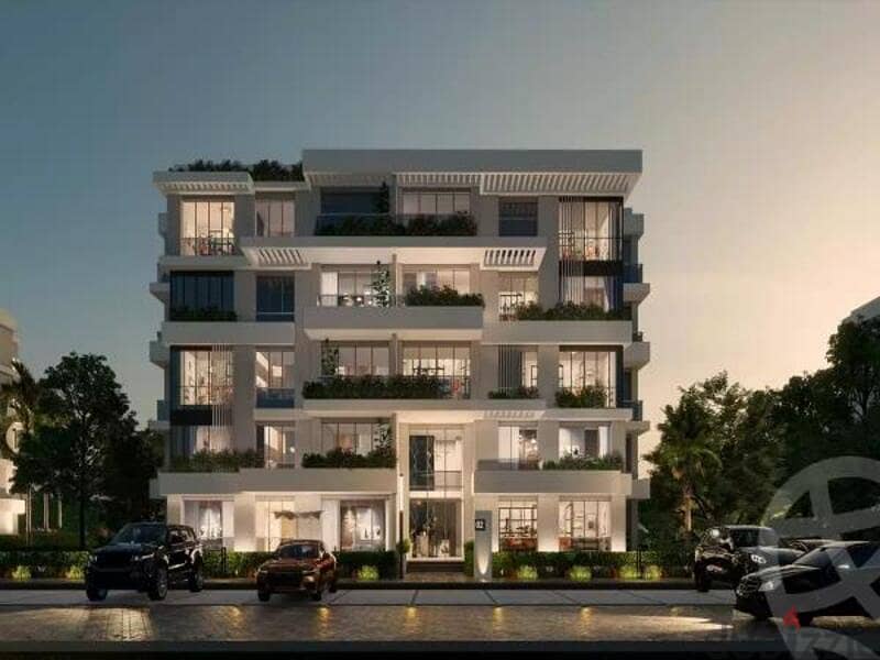 apartment 200 m installment over 8 years , at blue tree new cairo 3