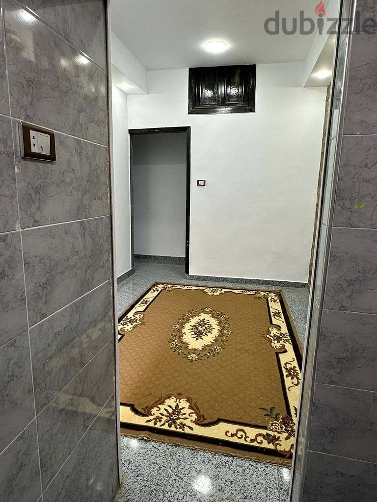 Furnished basement for residential and administrative rent, Al-Yasmeen Settlement, near Ahmed Shawqi Axis and Sadat Axis  Private entrance 1