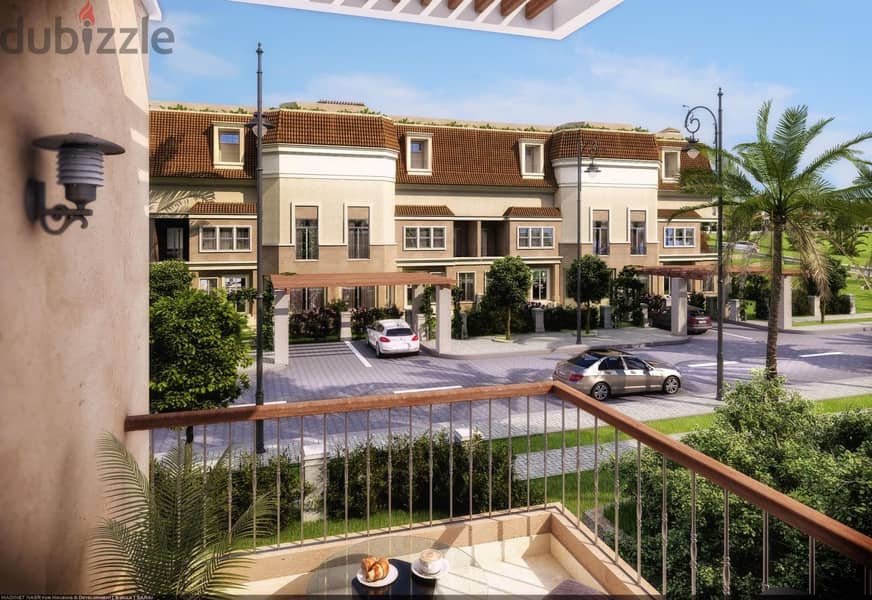 Villa260m with Garden Below Market Price in Sarai Mostakbal City 3