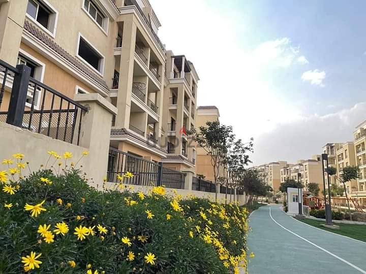 Apartment for sale in installments and a 42% cash discount in front of Madinaty in Sarai 8