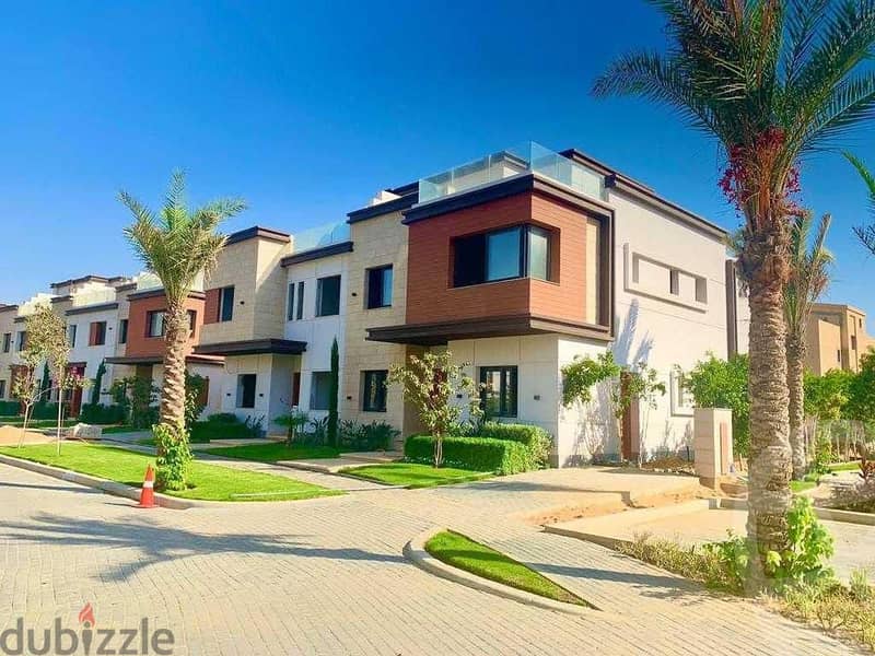 فيلا تاون هاوس 176م للبيع في ازار 2 التجمع الخامس - Villa town house 176m for sale in Azzar 2 fifth settlement 1